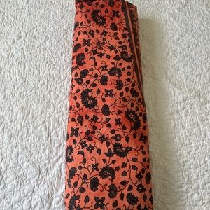 ORANGE MANDALA WALL TAPESTRY, wall hanging, hippie curtain, very large, decor